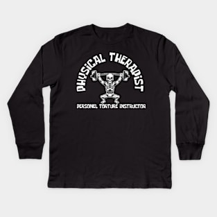 Physical-therapist Kids Long Sleeve T-Shirt